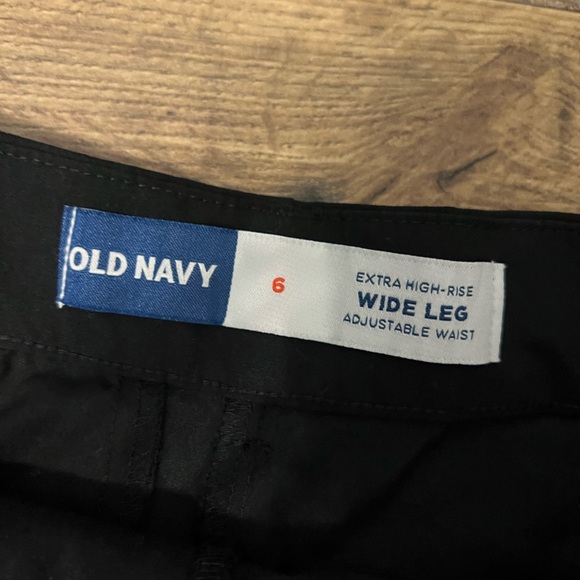 Extra High-Waisted Poplin Taylor Wide-Leg Trouser Pants - Picture 11 of 12